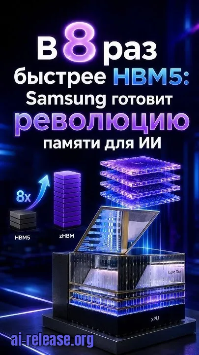https://www.youtube.com/shorts/A25l_dSAYWM YouTube Samsung показала память будущего: в 8 раз быстрее HBM5 Sam