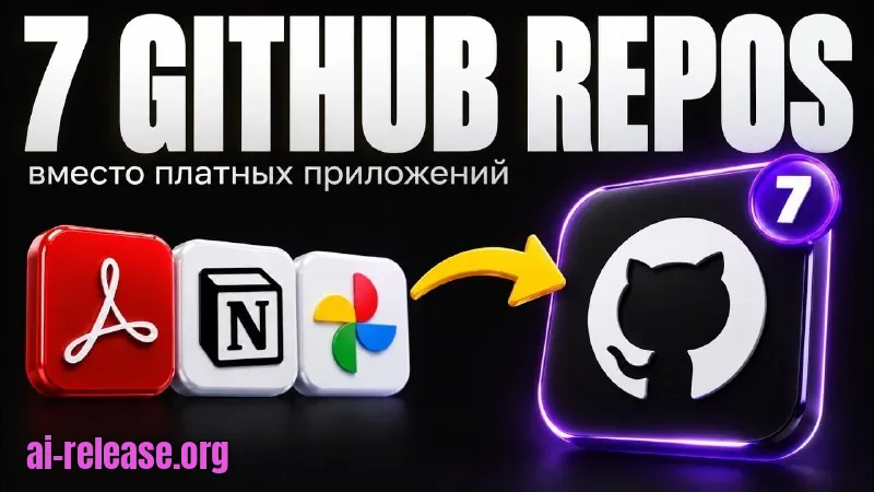 https://www.youtube.com/watch?v=b-d6FfMNZXI YouTube 7 бесплатных GitHub-приложений, которые заменят платные с