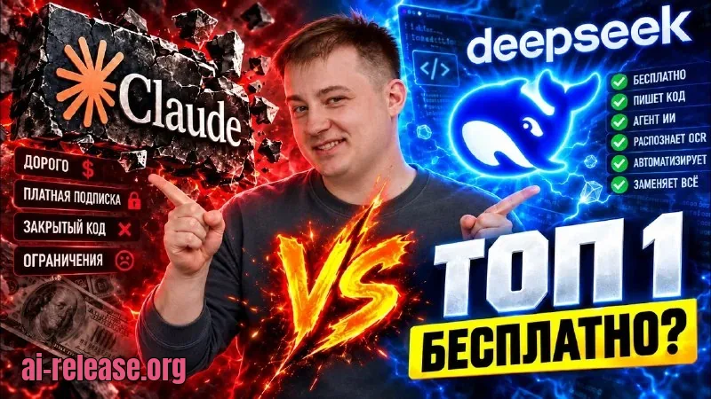https://youtu.be/KN-PqlvqPRI #DeepSeek #AI #LLM #нейросети #ИИ YouTube DeepSeek Harness - БЕСПЛАТНЫЙ ЛУЧШИЙ И