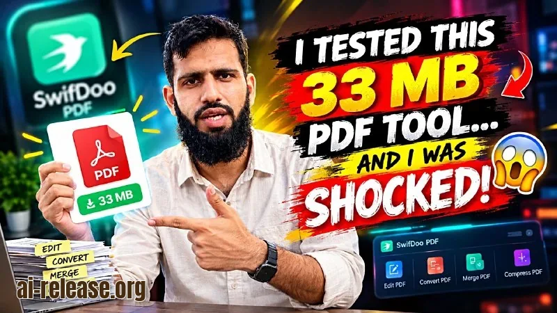 I tested a compact PDF editor (33 MB). See if it can handle everyday tasks. https://youtu