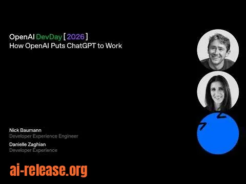 How OpenAI Puts ChatGPT to Work | DevDay 2026