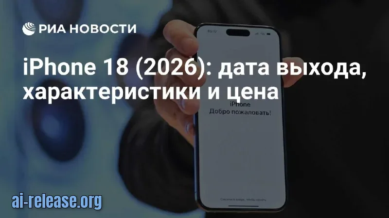 Apple iPhone 18: раздельный запуск линейки и новые детали