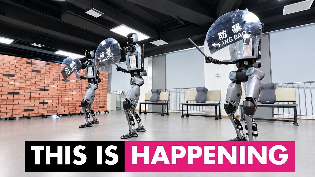 Norinco trains Fuxi humanoid robots to break up protests