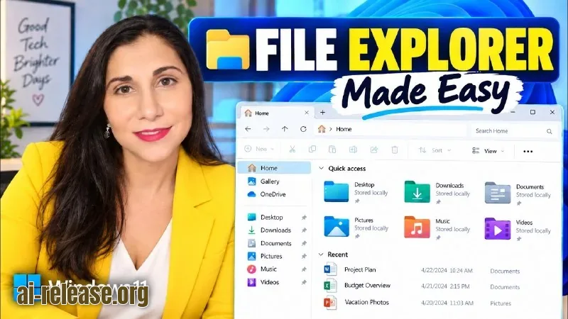 Useful tips for Windows 11 File Explorer that will speed up working with files. Worth watching to learn hidden fea