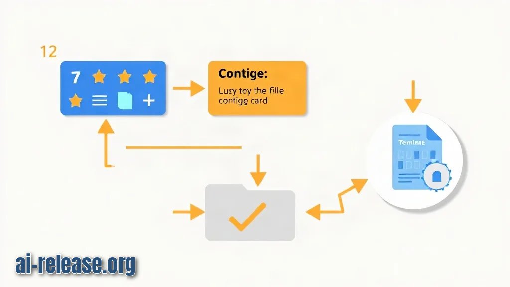 Illustration: Step 3. Score quality, write the routing config, and verify it