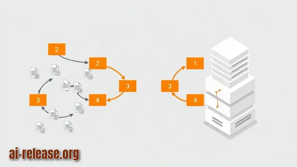 Иллюстрация к разделу «Один и тот же цикл правок: Git против jj»