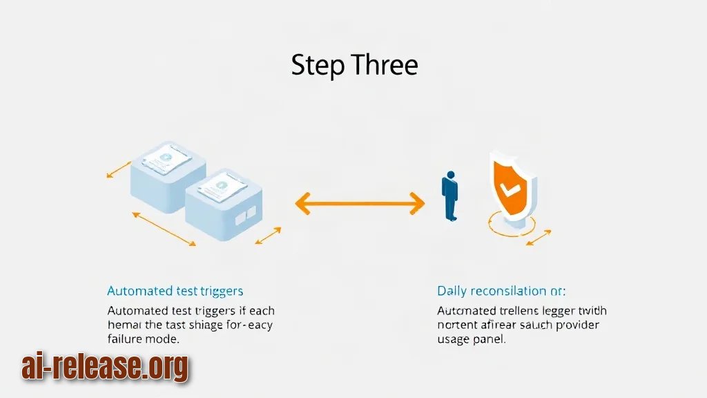 Illustration: Step 3. Prove the limit fires, then wire the daily reconciliation