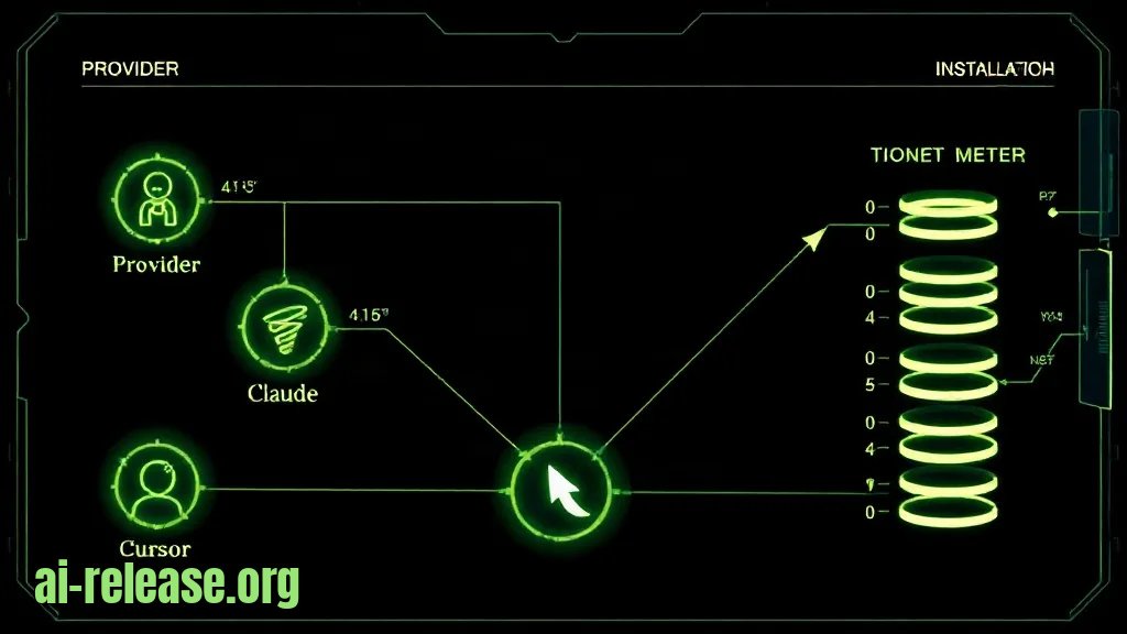 Illustration: Step 2. Install and configure TokenBar for Codex, Claude, and Cursor