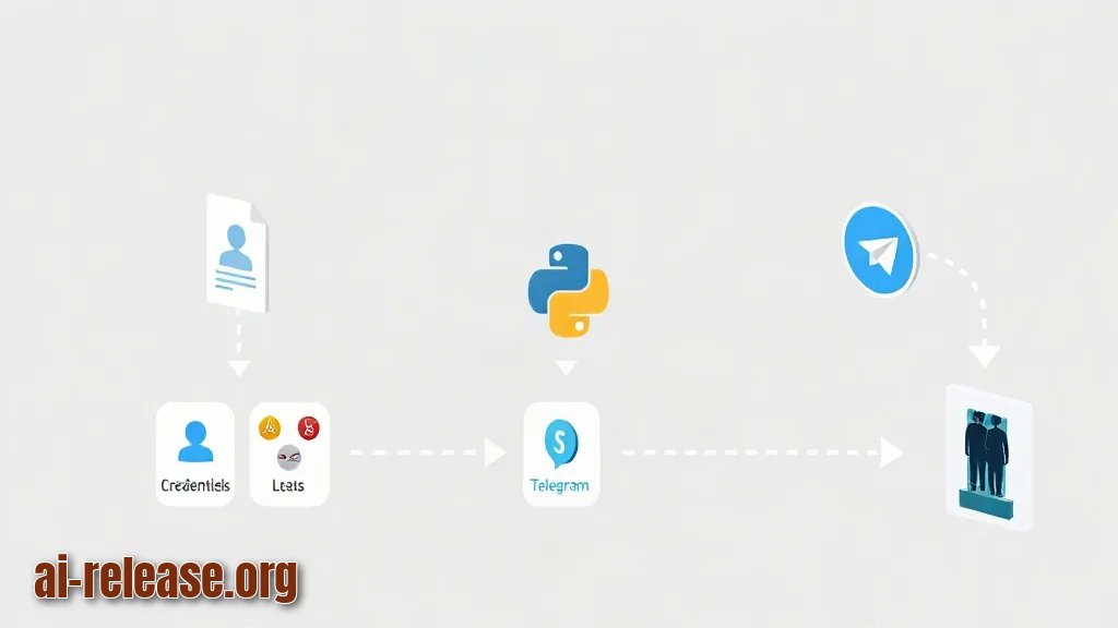 Illustration: Step 2. Build the poller and the Telegram notifier