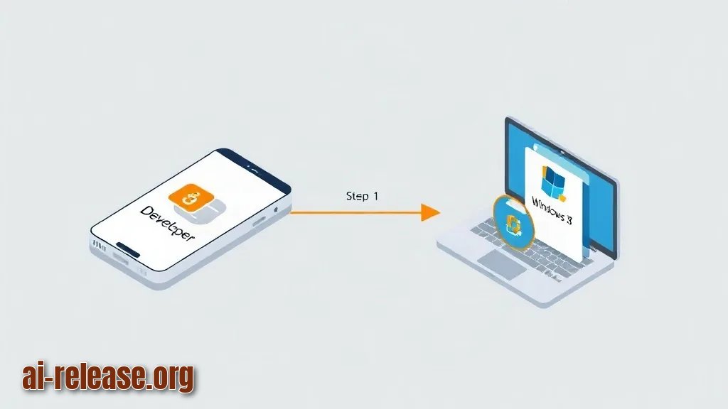 Illustration: Step 1. Install ADB on Windows and unlock Developer options on the phone