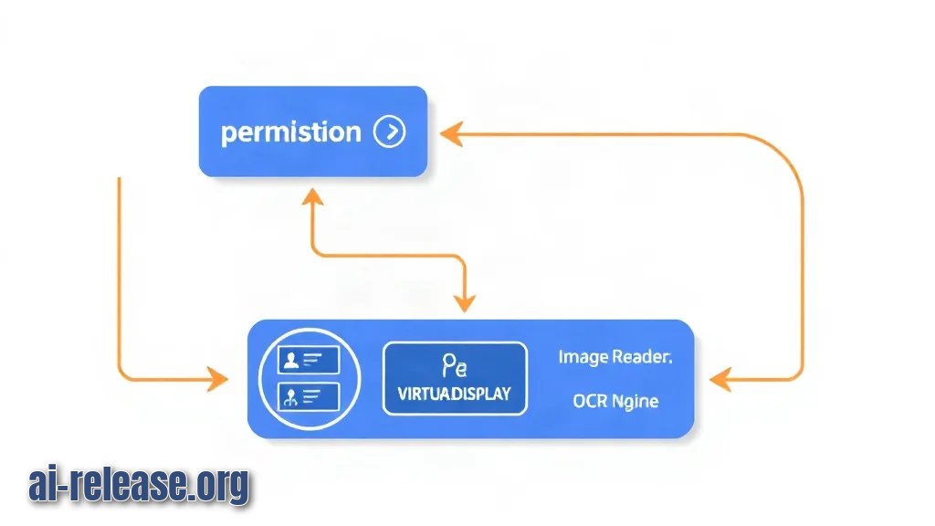 Иллюстрация к разделу «Шаг 2. Захват экрана через MediaProjection и OCR»