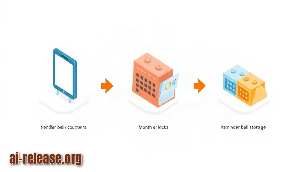 Illustration: Step 3. Compute the remaining months and record the result