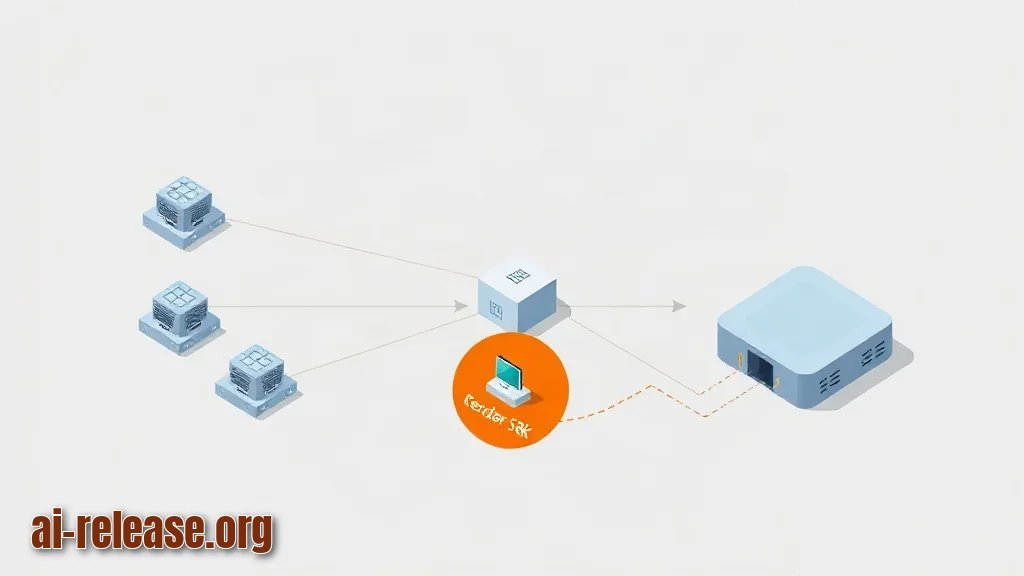 Illustration: Step 2. Point one client at the router